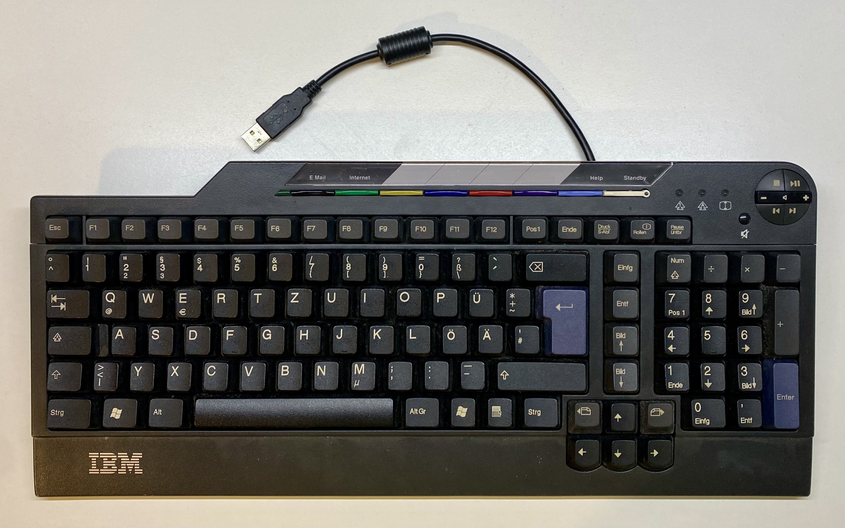 IBM SK-8805 Rapid Access III USB Keyboard