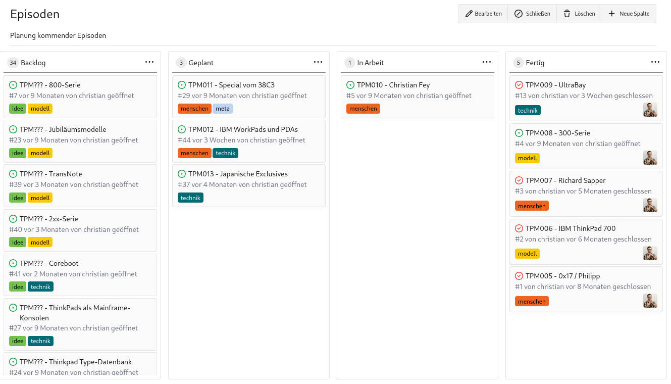 Kanban-Board